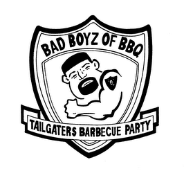 BAD BOYZ OF BBQ TAILGATERS BARBECUE PARTY logo