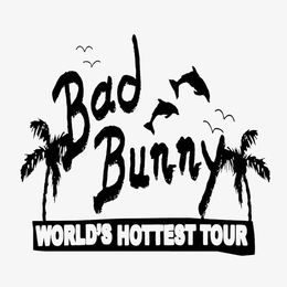 BAD BUNNY WORLD'S HOTTEST TOUR logo