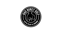 BAD BUNZY GOLF LET'S PLAY A ROUND logo