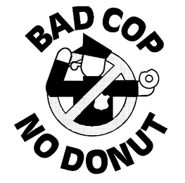 BAD COP NO DONUT logo