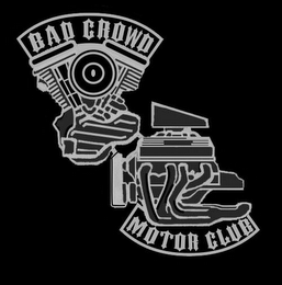BAD CROWD MOTOR CLUB logo