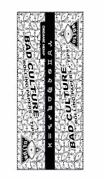 BAD CULTURE ROLLING PAPERS + TIPS logo