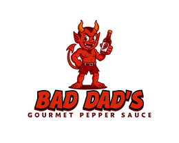 BAD DAD'S GOURMET PEPPER SAUCE logo