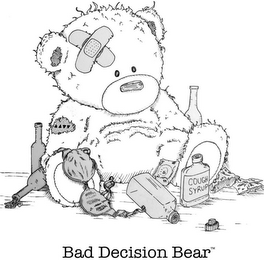 BAD DECISION BEAR logo