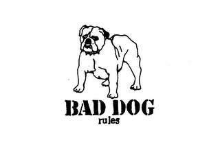 BAD DOG RULES logo