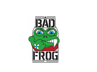 BAD FROG logo