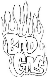 BAD GAS logo