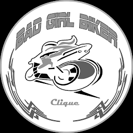 BAD GIRL BIKER CLIQUE logo