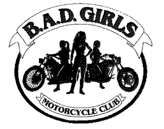 B.A.D. GIRLS MOTORCYLE CLUB logo