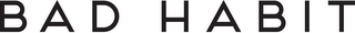 BAD HABIT logo