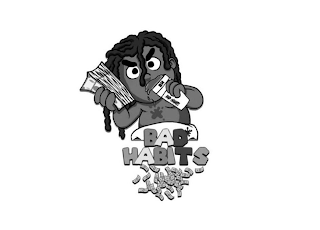 BAD HABITS BH BAD HABITS logo