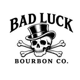 BAD LUCK BOURBON CO. logo