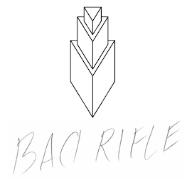 BAD RIFLE logo