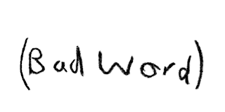(BAD WORD) logo