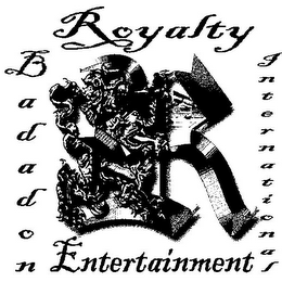 BADADON INTERNATIONAL ROYALTY ENTERTAINMENT R logo