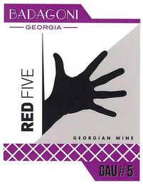 BADAGONI GEORGIA GEORGIAN WINE RED FIVEGAU#5 logo
