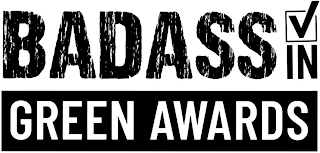 BADASS IN GREEN AWARDS logo
