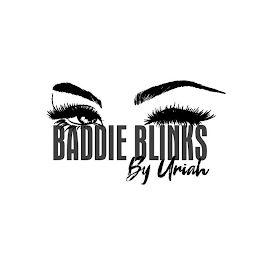 BADDIE BLINKS BY URIAH logo