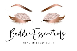 BADDIE ESSENTIALS GLAM IN EVERY BLINK logo