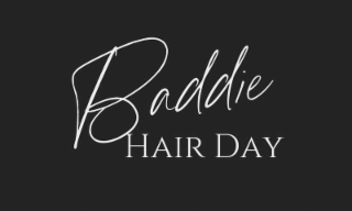 BADDIE HAIR DAY logo