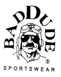 BADDUDE SPORTSWEAR logo