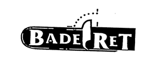 BADERET logo