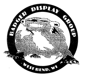 BADGER DISPLAY GROUP WESTBEND, WI logo