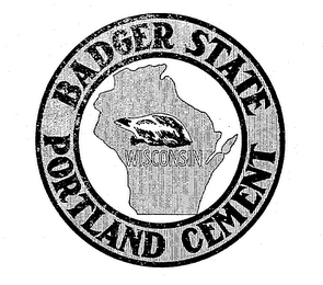 BADGER STATE PORTLAND CEMENT WISCONSIN logo
