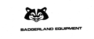 BADGERLAND EQUIPMENT logo