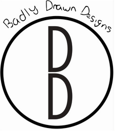 BADLY DRAWN DESIGNS B logo