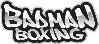 BADMAN BOXING logo