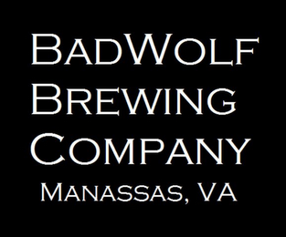 BADWOLF BREWING COMPANY MANASSAS, VA logo