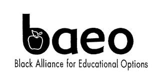 BAEO BLACK ALLIANCE FOR EDUCATIONAL OPTIONS logo