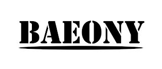 BAEONY logo