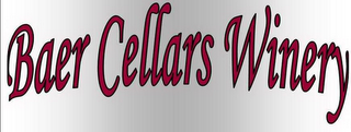 BAER CELLARS WINERY logo