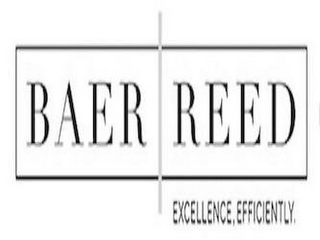 BAER REED EXCELLENCE, EFFICIENTLY. logo