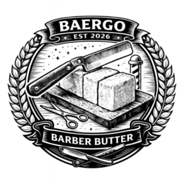 BAERGO EST 2026 BARBER BUTTER logo