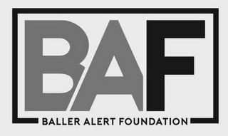 BAF BALLER ALERT FOUNDATION logo