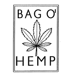 BAG O' HEMP logo