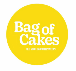 BAG OF CAKES, FILL YOUR BAG WITH SWEETS logo