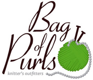 BAG OF PURLS KNITTER'S OUTFITTERS logo