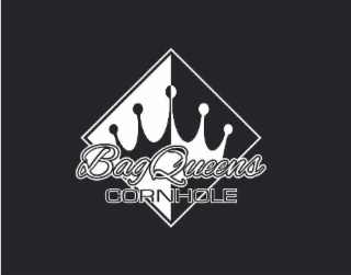 BAG QUEENS CORNHOLE logo