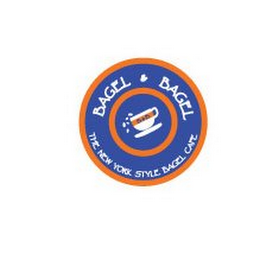BAGEL & BAGEL B&B THE NEW YORK STYLE BAGEL CAFE logo