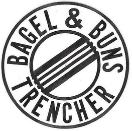 BAGEL & BUNS TRENCHER logo