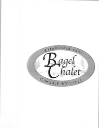 BAGEL CHALET ESTABLISHED 1981 COMMACK NY11725 logo