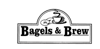 BAGELS & BREW logo