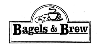 BAGELS & BREW logo