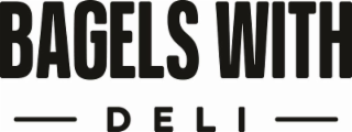 BAGELS WITH DELI logo