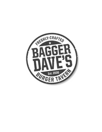 BAGGER DAVE'S FRESHLY-CRAFTED BURGER TAVERN EST. 2006 logo
