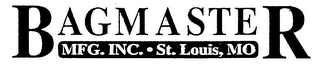 BAGMASTER MFG. INC. ST. LOUIS, MO logo